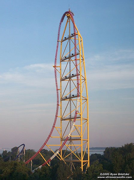 Top Thrill Dragster Rollercoaster