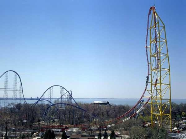 Cedar Point Amusement Park in Ohio - rollercoasters