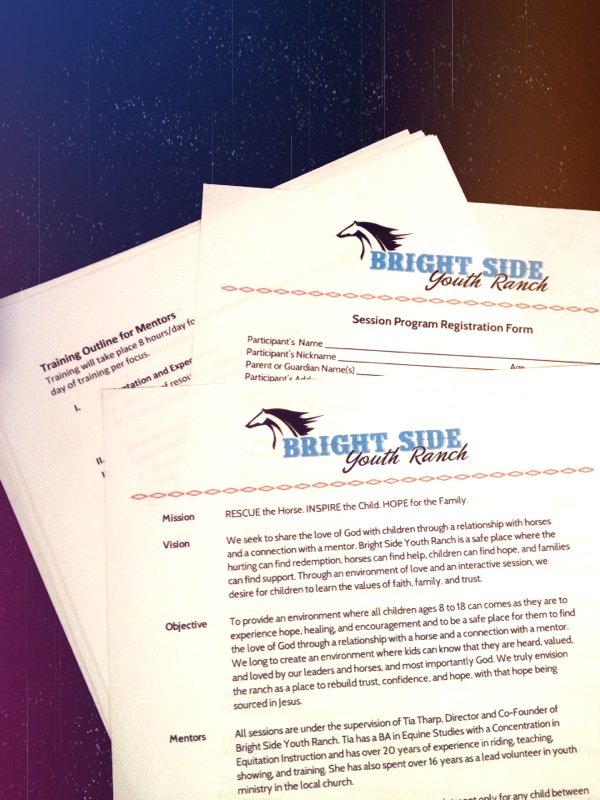 Mission Statement and Registration Forms