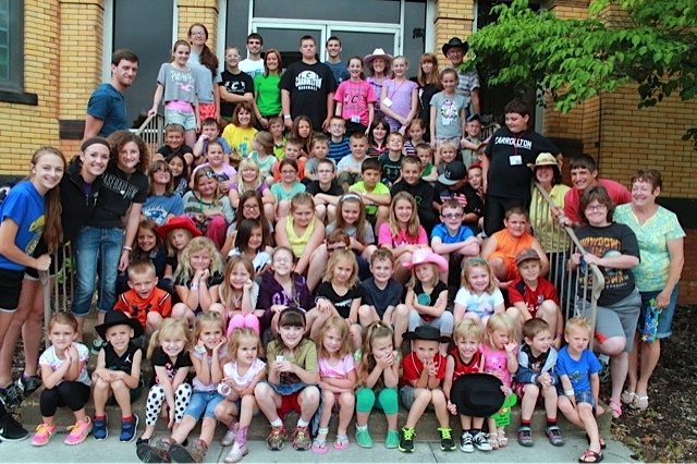 Group of VBS kids